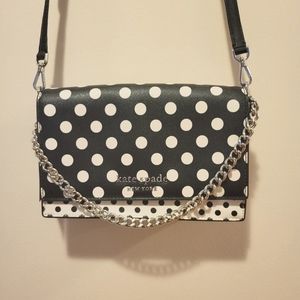 Kate Spade Carson Polka Dot Convertible Crossbody Purse